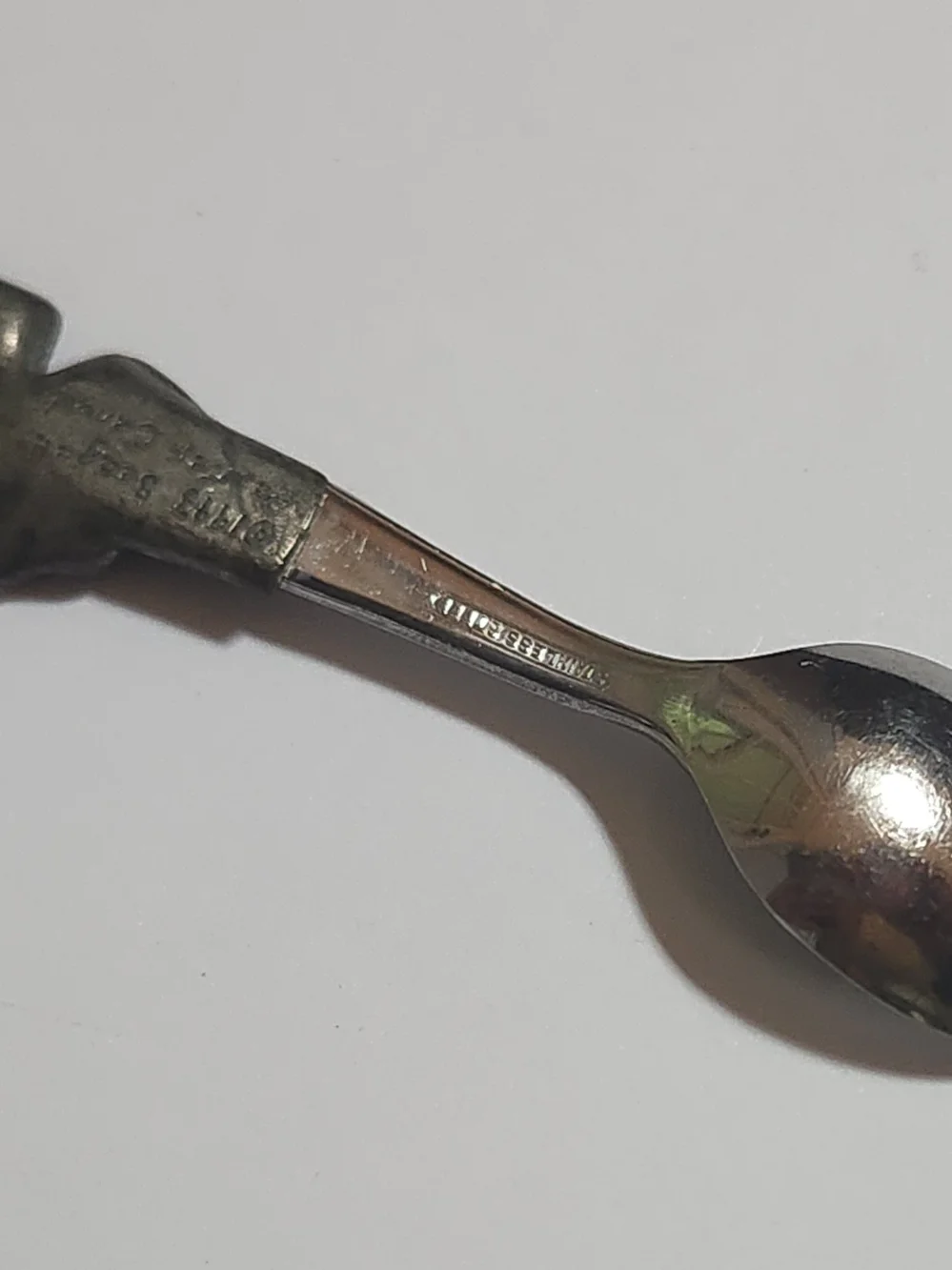 Vintage 1993 Seagull Pewter Children's Collection Baby's First Spoon Giraffe